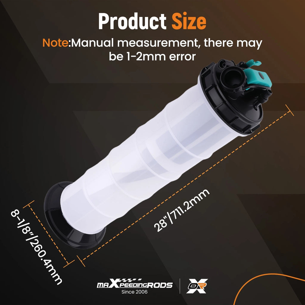 2.5 Gallon Manual Pneumatic Fluid Pump with Safety System for Auto Shop
