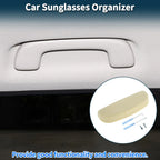 Sunglasses Case for Mitsubishi Lancer (2008–2017) Eyeglasses Holder Beige