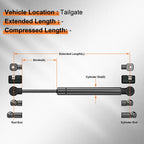 1Pc Tailgate Lift Support for GMC Sierra 1500 (1999–2006) DZ43100