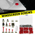 155pcs Red Aluminum Fairing Bolts Kit for Suzuki GSXR600/750/1000 (2001–2023)