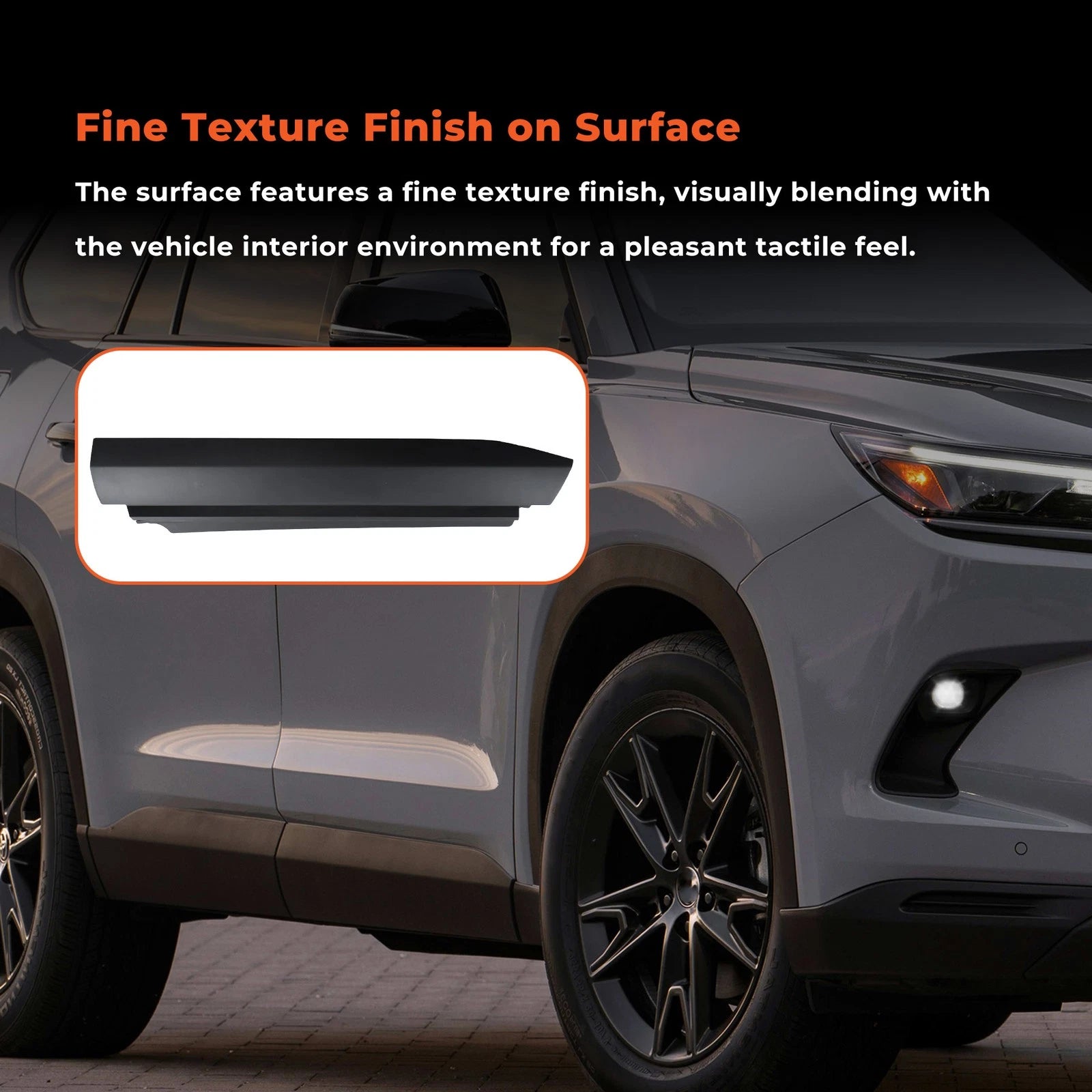 Front Right Door Moulding for Toyota Grand Highlander (2024–2025)