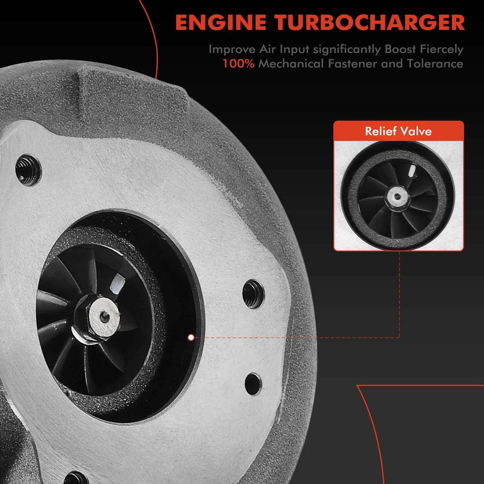 Turbocharger for Dodge Freightliner Mercedes-Benz Sprinter 2500 (2007–2018)