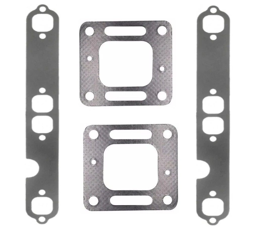 Exhaust Riser Elbow Gasket Set for Mercruiser 5.0L 5.7L (27-33395, 27-863724)