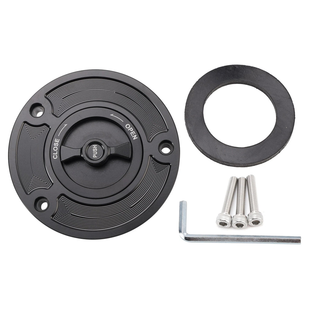 Quick-Turn Fuel Gas Cap for Suzuki GSX GSF 650 1250 GSX1300R Hayabusa (2000–2023)