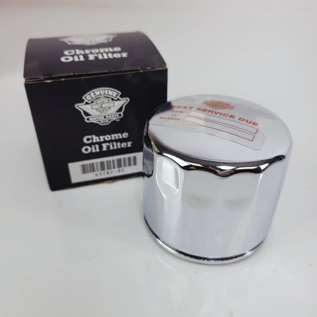 Chrome Spin On Oil Filter for Harley-Davidson Sportster (1979–1983) OEM 63782-80