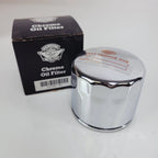 Chrome Spin On Oil Filter for Harley-Davidson Sportster (1979–1983) OEM 63782-80