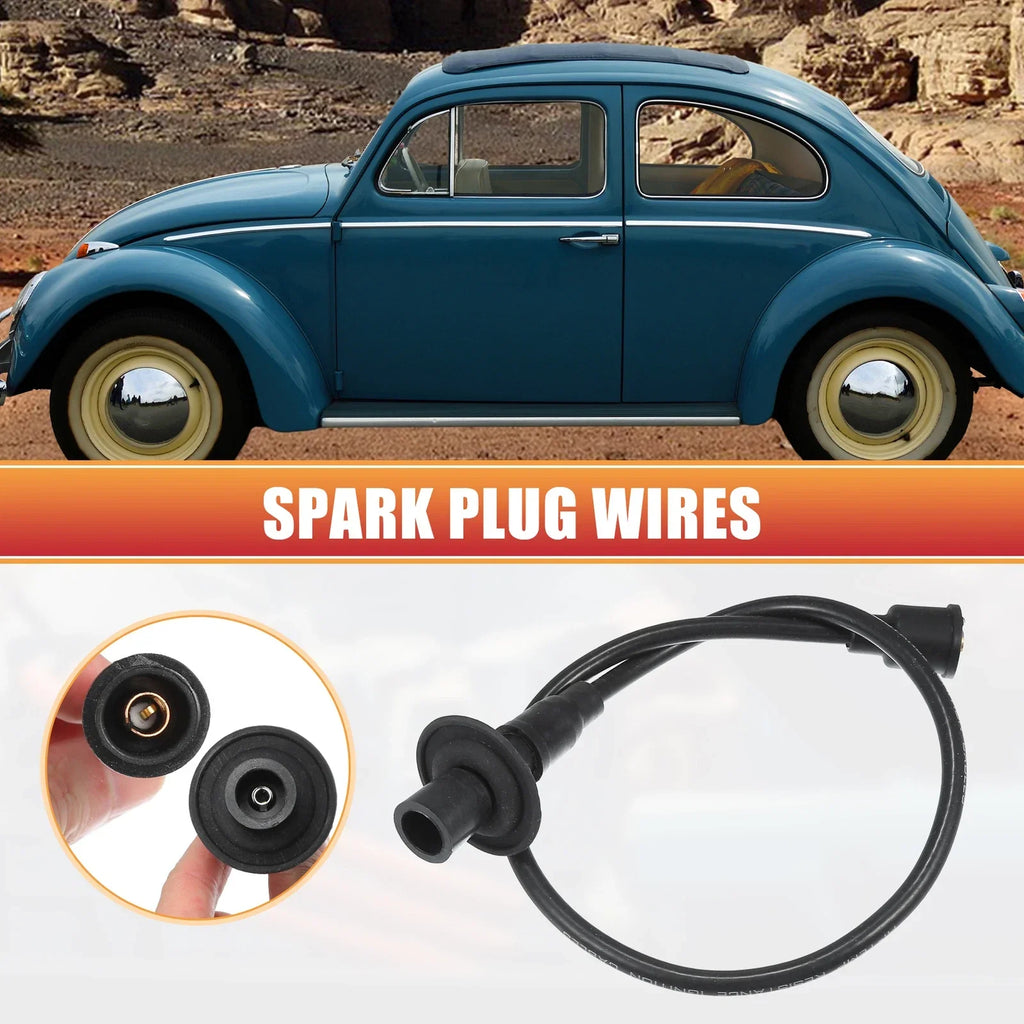 5 x Spark Plug Wire Ignition Coil Cables for VW Beetle Karmann (2000-2005)
