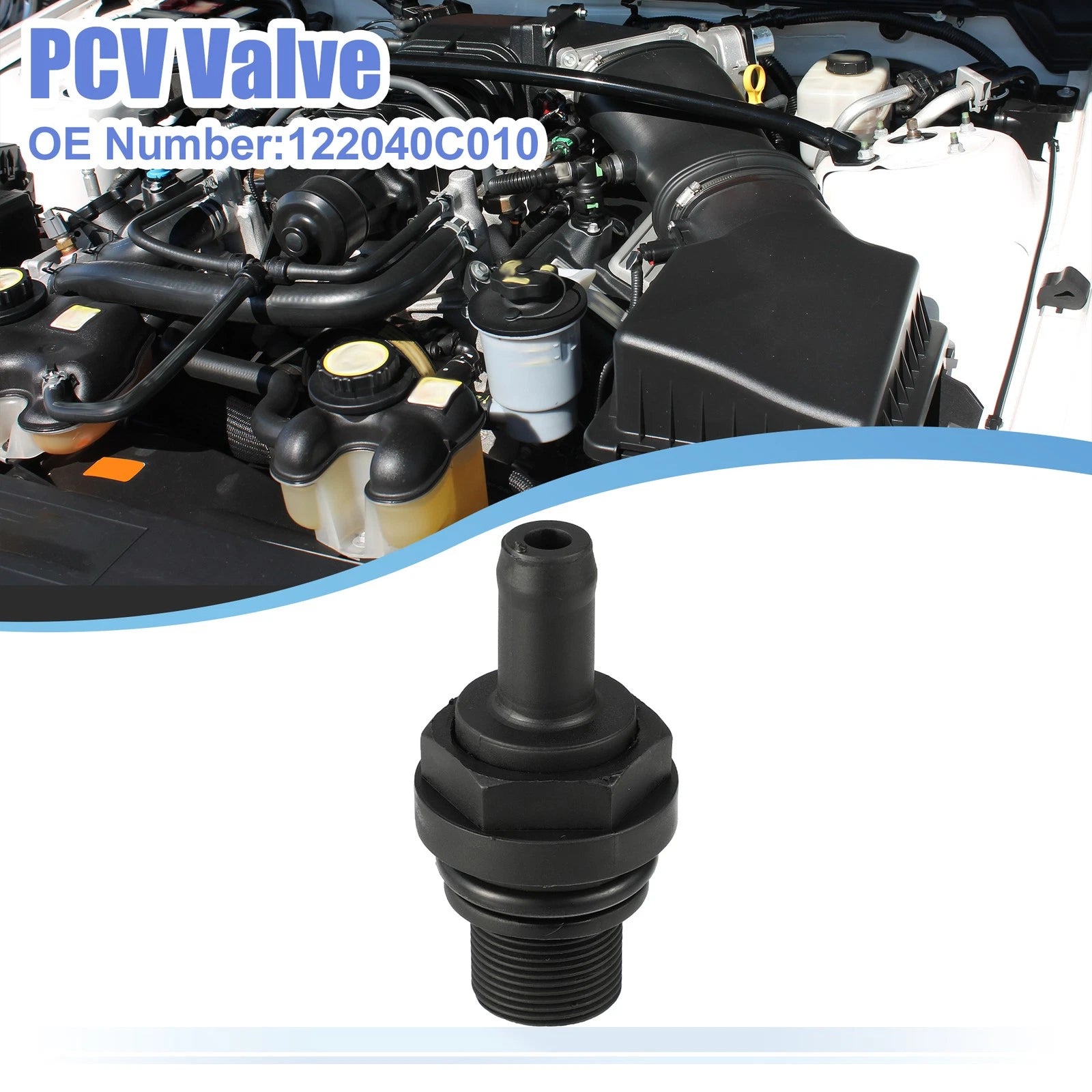 PCV Valve for Toyota Tacoma (2005–2015) No. 122040C010