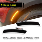 2X Smoked LED Side Marker Lights for Mini Cooper R50 R52 R53 (2002–2006)