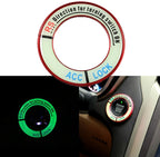 Engine Start-Stop Switch Key Hole Sticker for Honda Civic Accord (2016–2021)