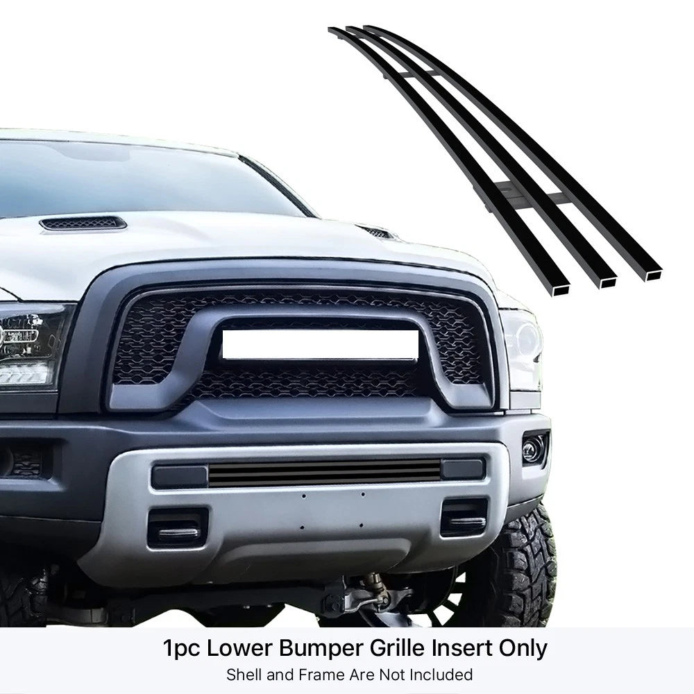 Stainless Black Billet Grille Insert for Ram 1500 Rebel (2015-2018)