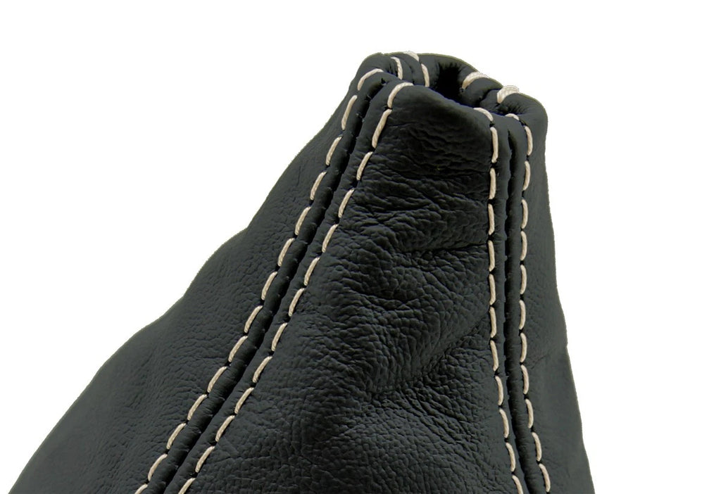 Manual Shift Boot Leather for BMW E39 525 528 530 (1996–2003) Beige Stitch