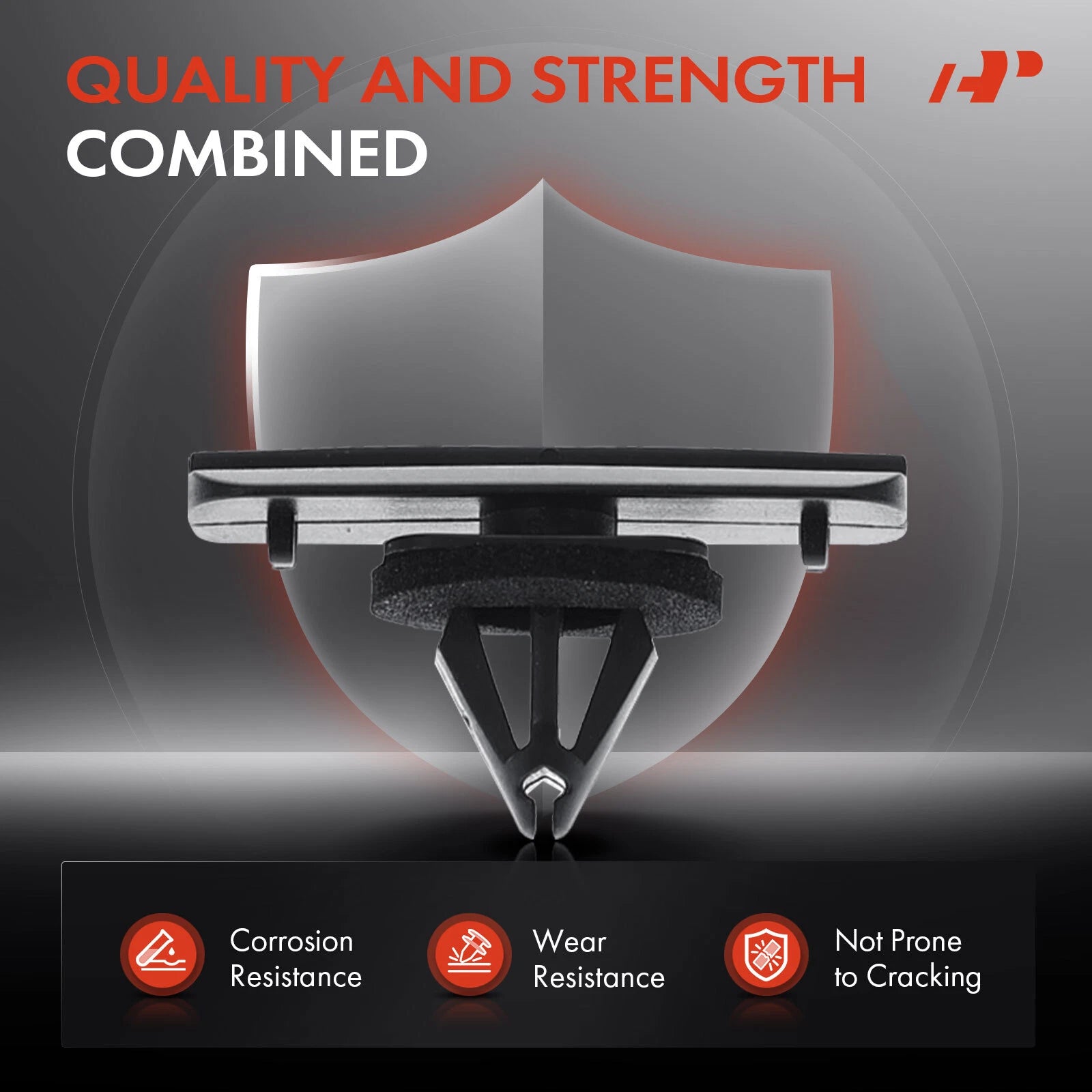 50Pcs Fender Flare Moulding Clip for Jeep