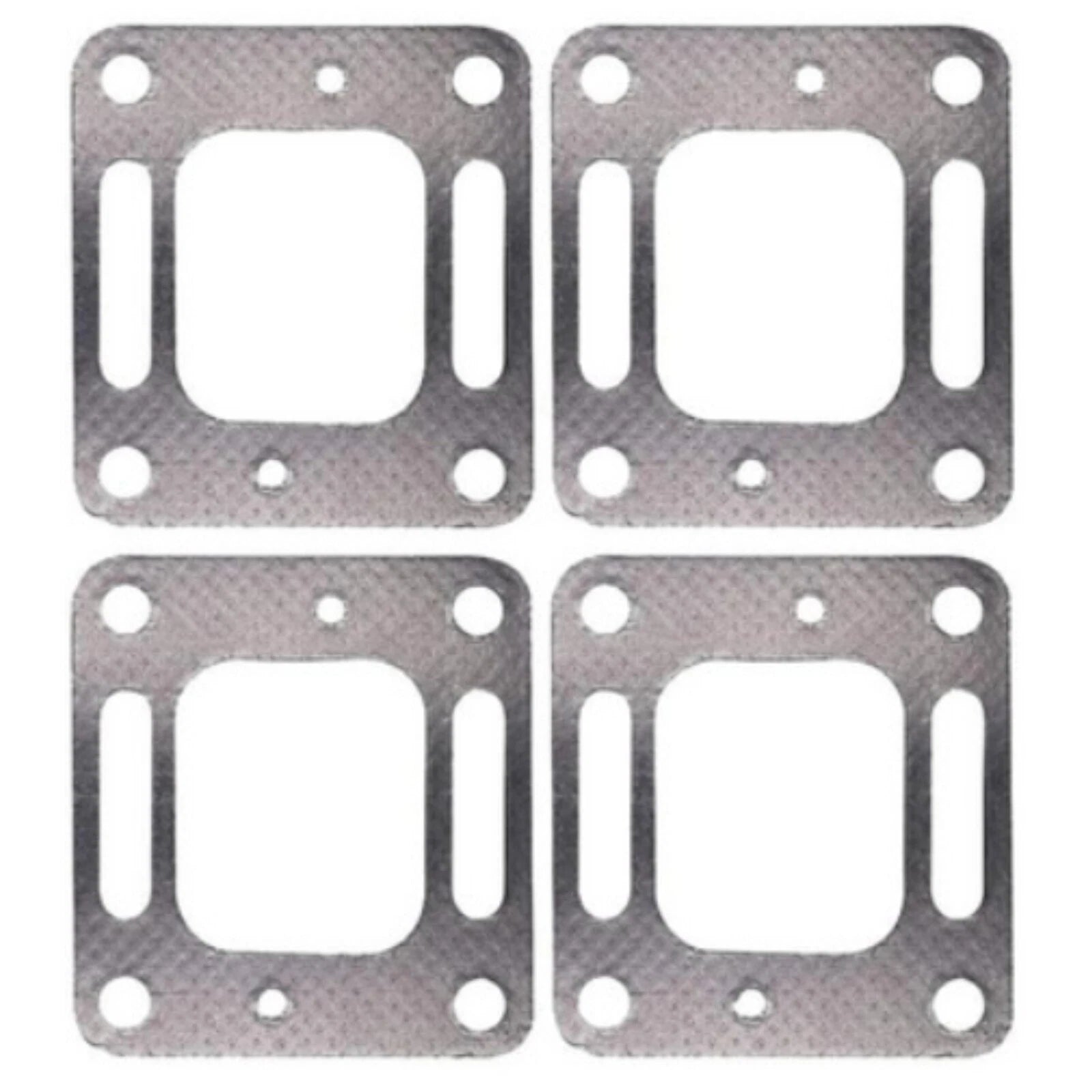 Set of 4 Exhaust Manifold Elbow Gaskets for Mercruiser (27-863724, 18-0897)