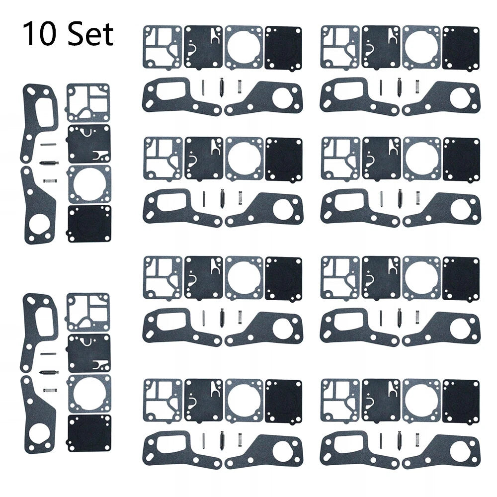 10X Carburetor Kit for McCulloch Mini Mac 110 120 130 140 (M1-M7, Zama RB19)