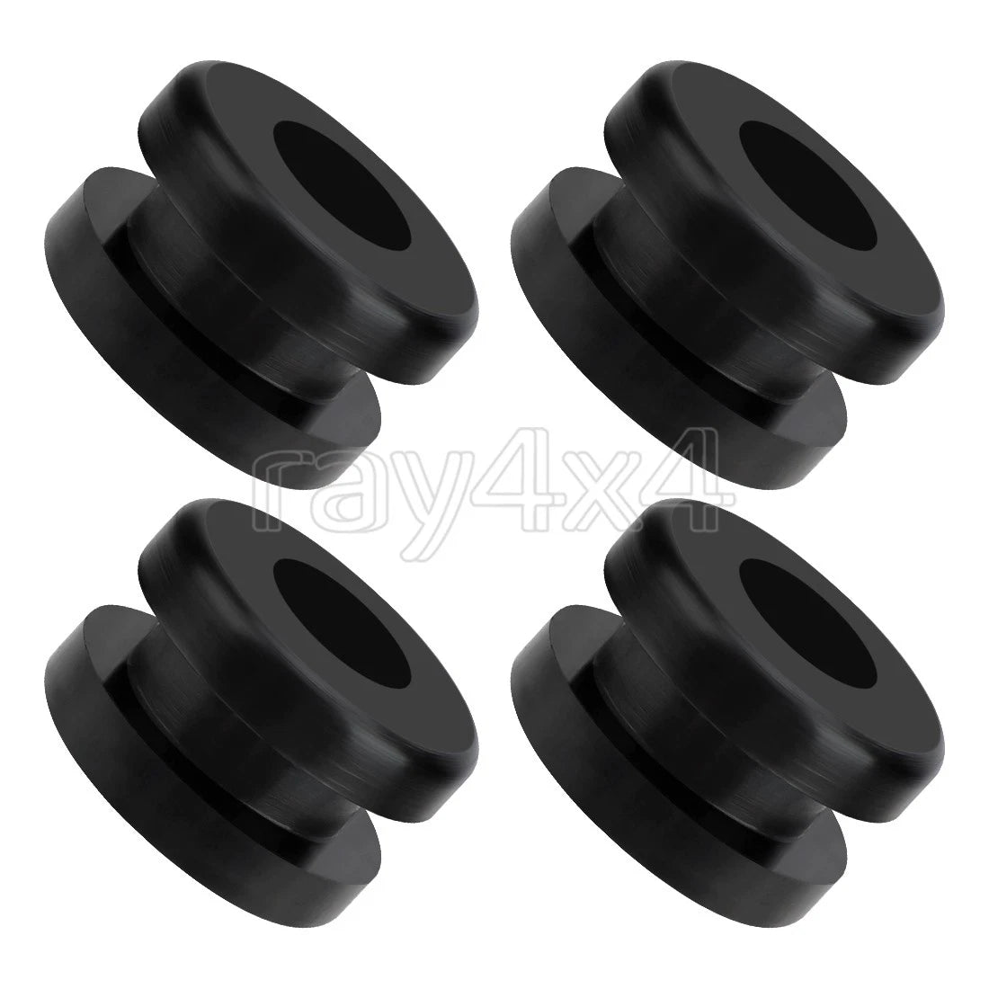 Set of 4 Rubber Heel Guard Grommets for Yamaha Banshee 350 (1987–2006) 90480-18411