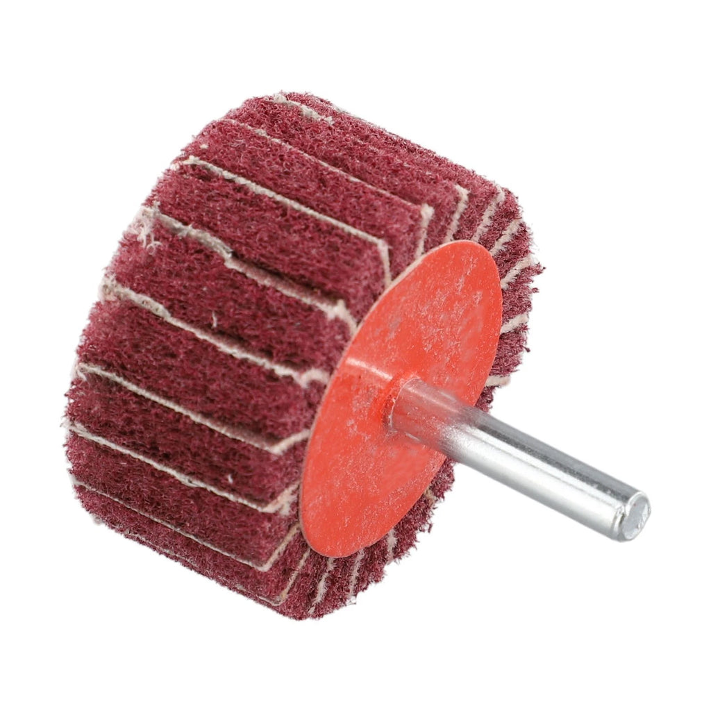 Polishing Flap Wheel Set of 2 for Universal Use (40/50mm, 6mm Shank)