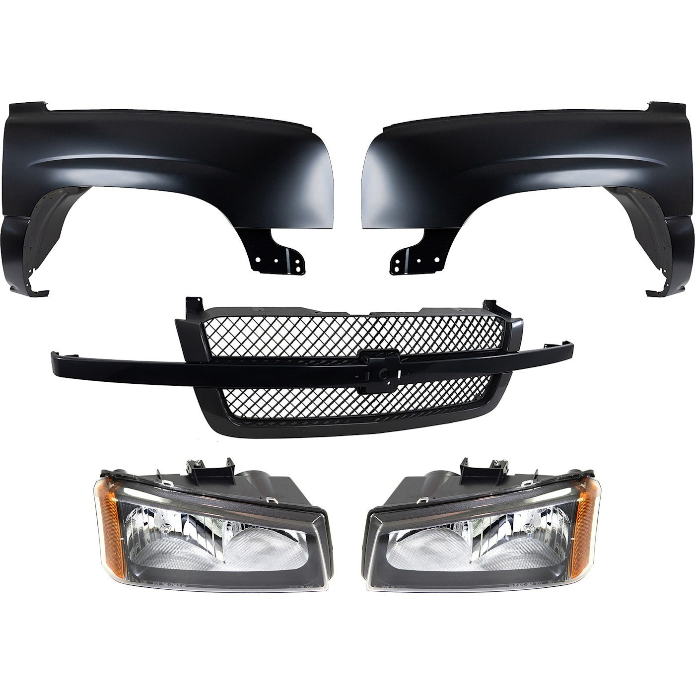 Fender Quarter Panel Set for Chevy (Left & Right)