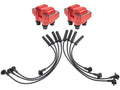 Ignition Coil and Spark Plug Wire Set for Mazda B2300 (1994–1997) JF537RQ