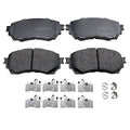 Set of 4 Akebono ProACT Ultra Premium Ceramic Front Brake Pads for Mazda 6 (2014–2020)