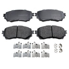 Set of 4 Akebono ProACT Ultra Premium Ceramic Front Brake Pads for Mazda 6 (2014–2020)