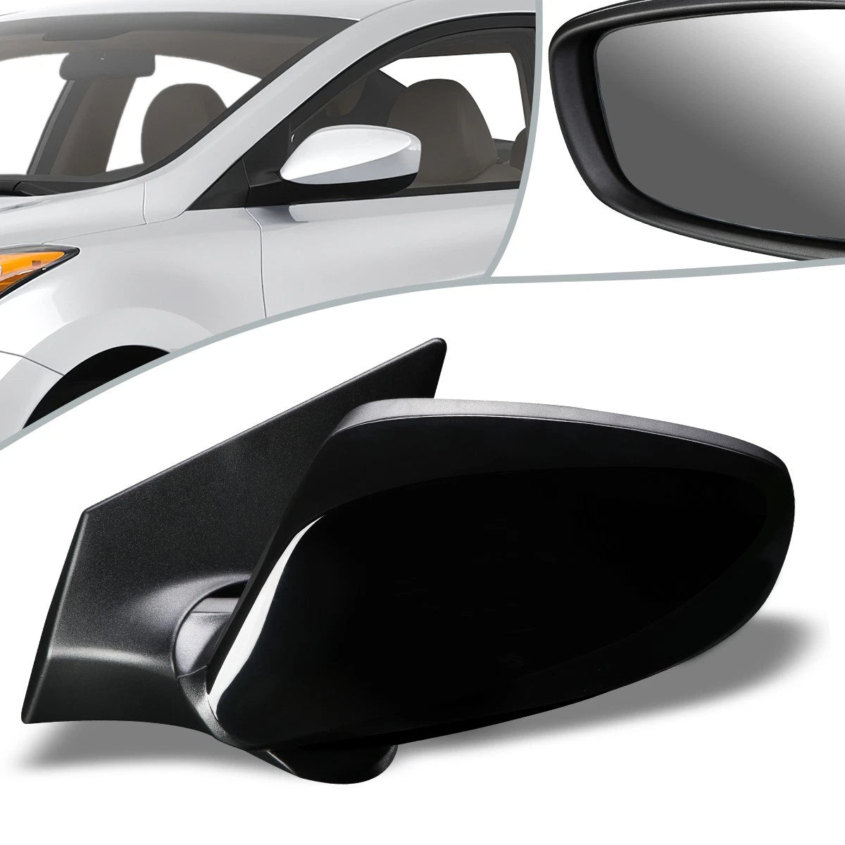 Power Heated Side Door Mirror Left for Hyundai Elantra (2011–2013) HY1320179