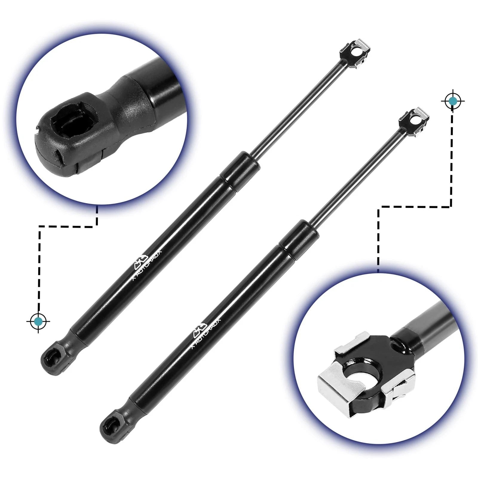 2X Rear Trunk Lift Supports Struts Gas Spring PM1057B for Lexus SC300 SC400