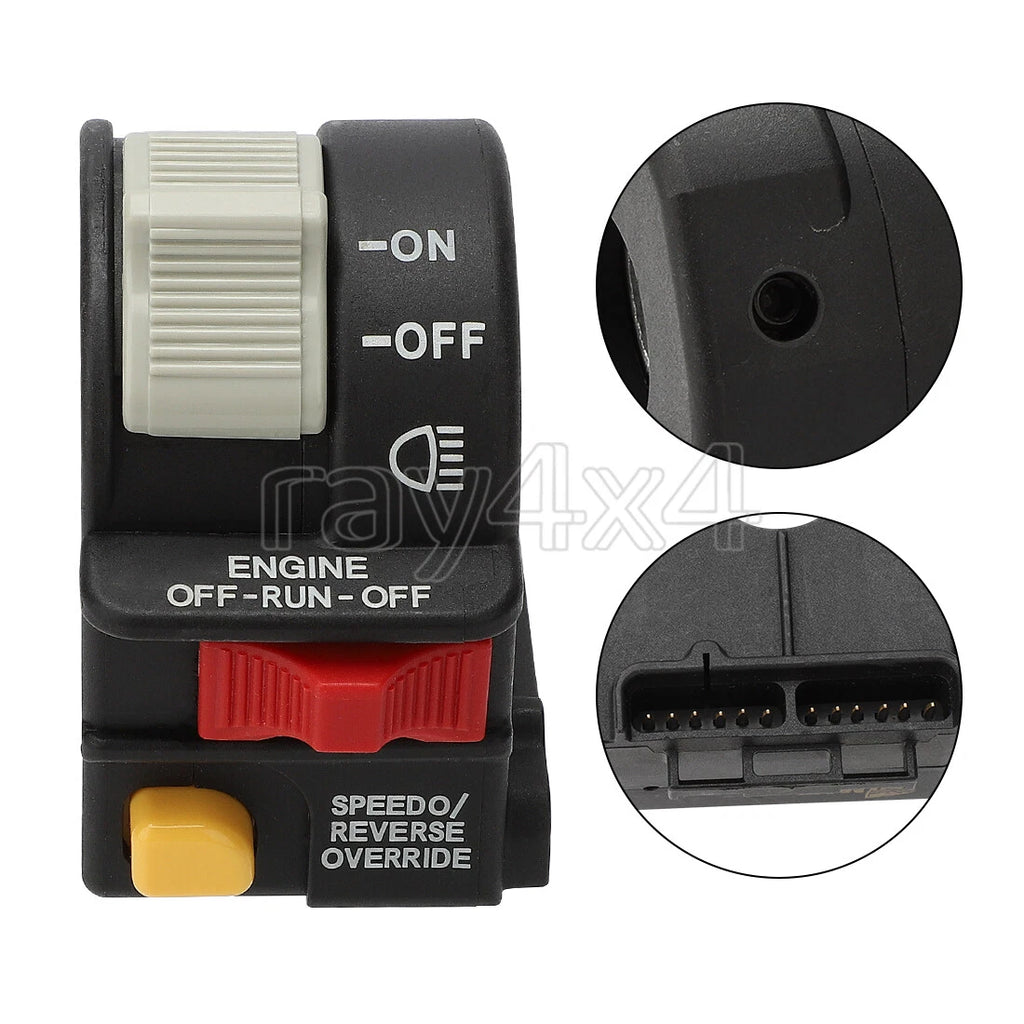 Handle Bar Off Light Switch 4011655 for Polaris Hawkeye Scrambler Sportsman (2003–2014)