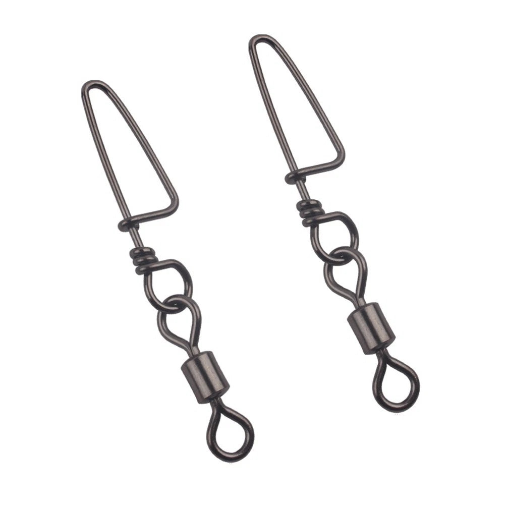30 Pack Ball Bearing Swivels Snap Coastlock Fishing-Line Connector Parts