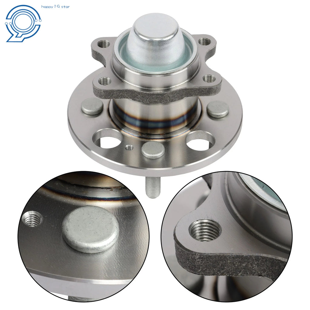 Set of 2 Rear Wheel Hub Bearing Assemblies for Hyundai Accent (2007–2011)
