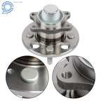 Set of 2 Rear Wheel Hub Bearing Assemblies for Hyundai Accent (2007–2011)