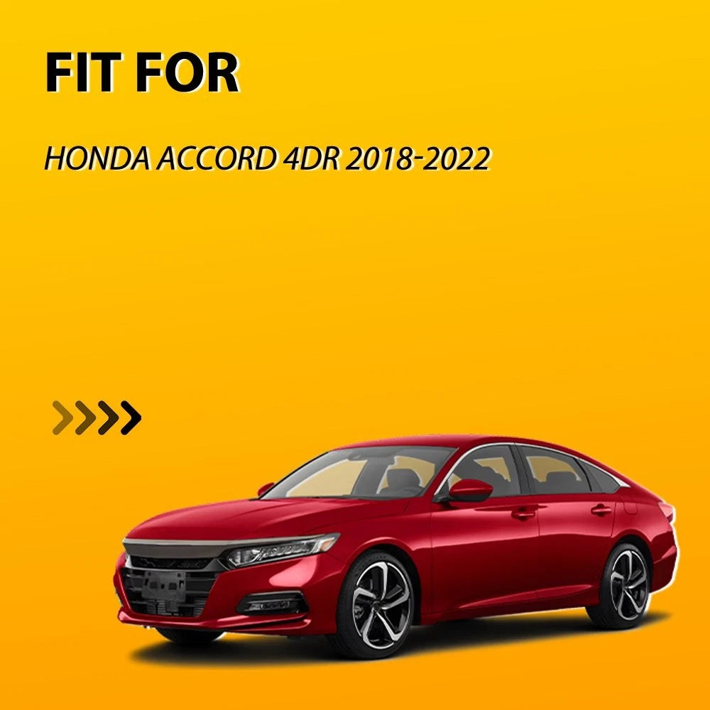 Front License Plate Bracket for Honda Accord (2018–2020) - Black
