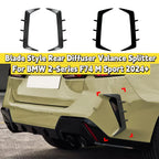 Rear Bumper Diffuser Valance Splitter for BMW 2-Series M Sport (2024–2024)
