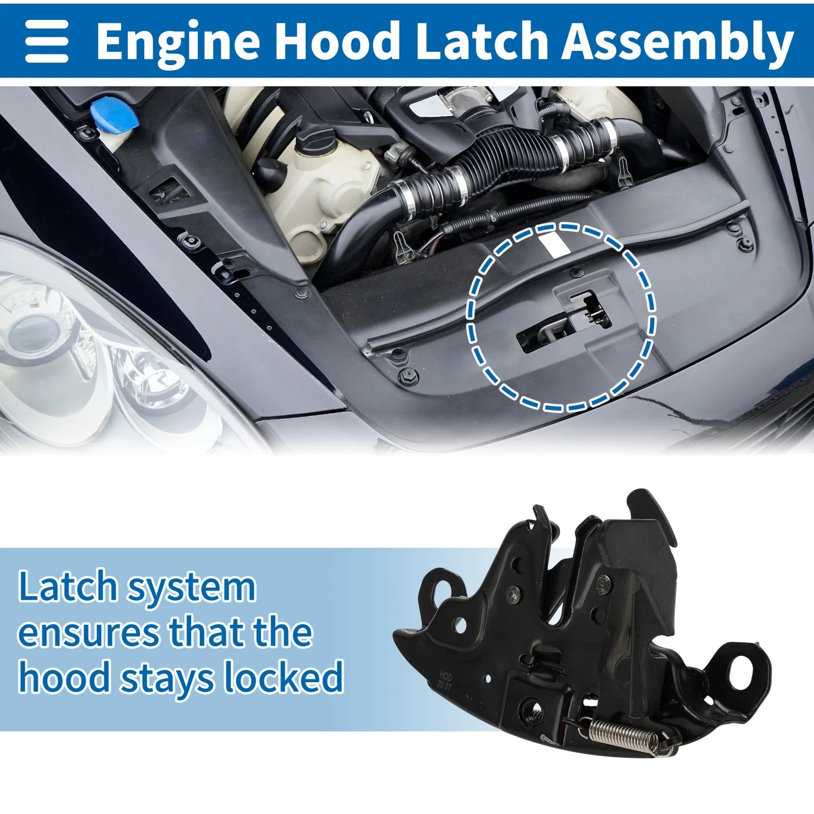 Hood Latch Assembly for Nissan Sentra (2004–2006) No. 656016Z500