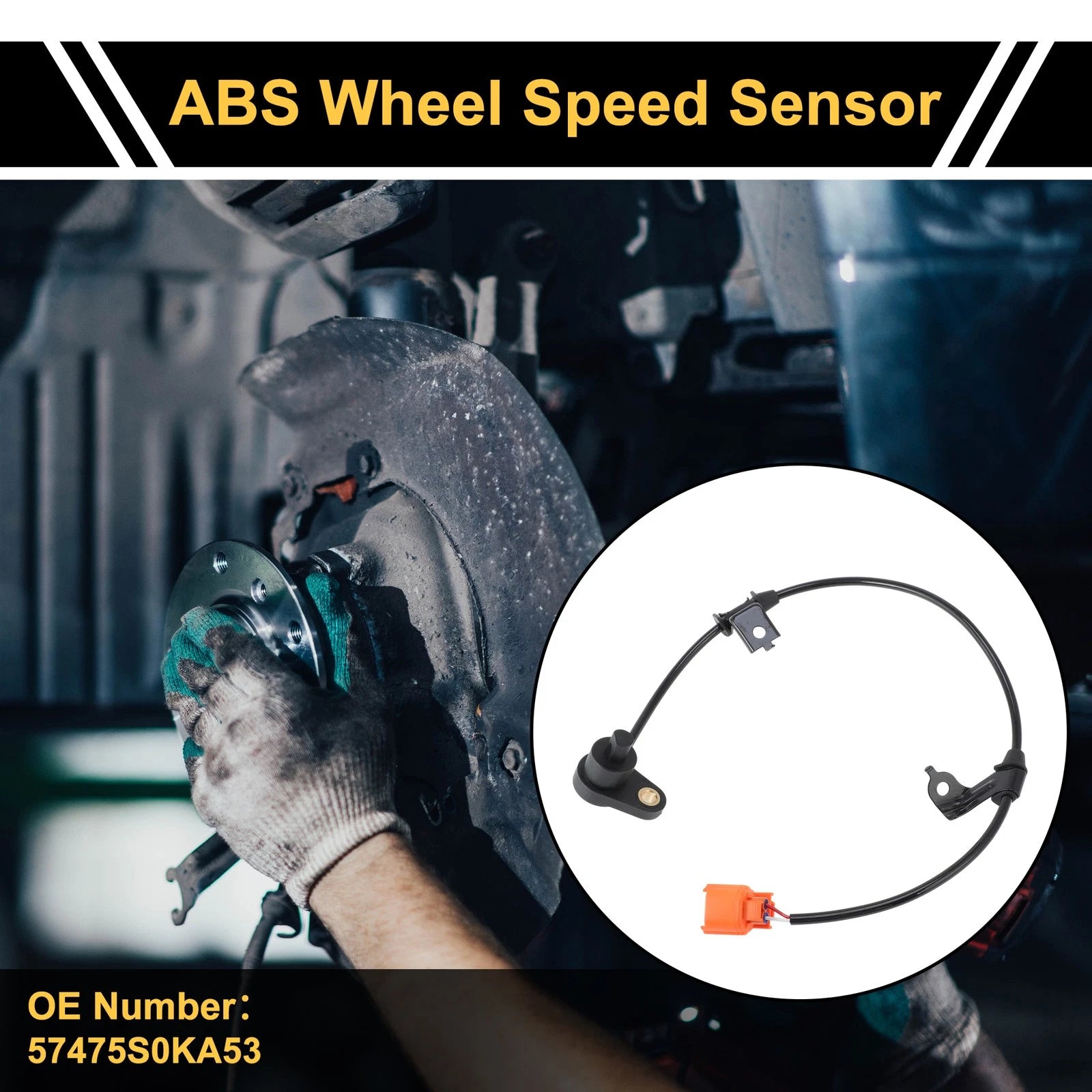 ABS Wheel Speed Sensor No. 57475S0KA53 for Honda Accord (2003–2007)