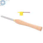 Detailer Carbide Tipped Lathe Chisel Tool for Mini Wood Turning