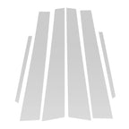 Set of 6 Door Pillar Window Trim for Lexus ES (1997–2001) Silver Tone