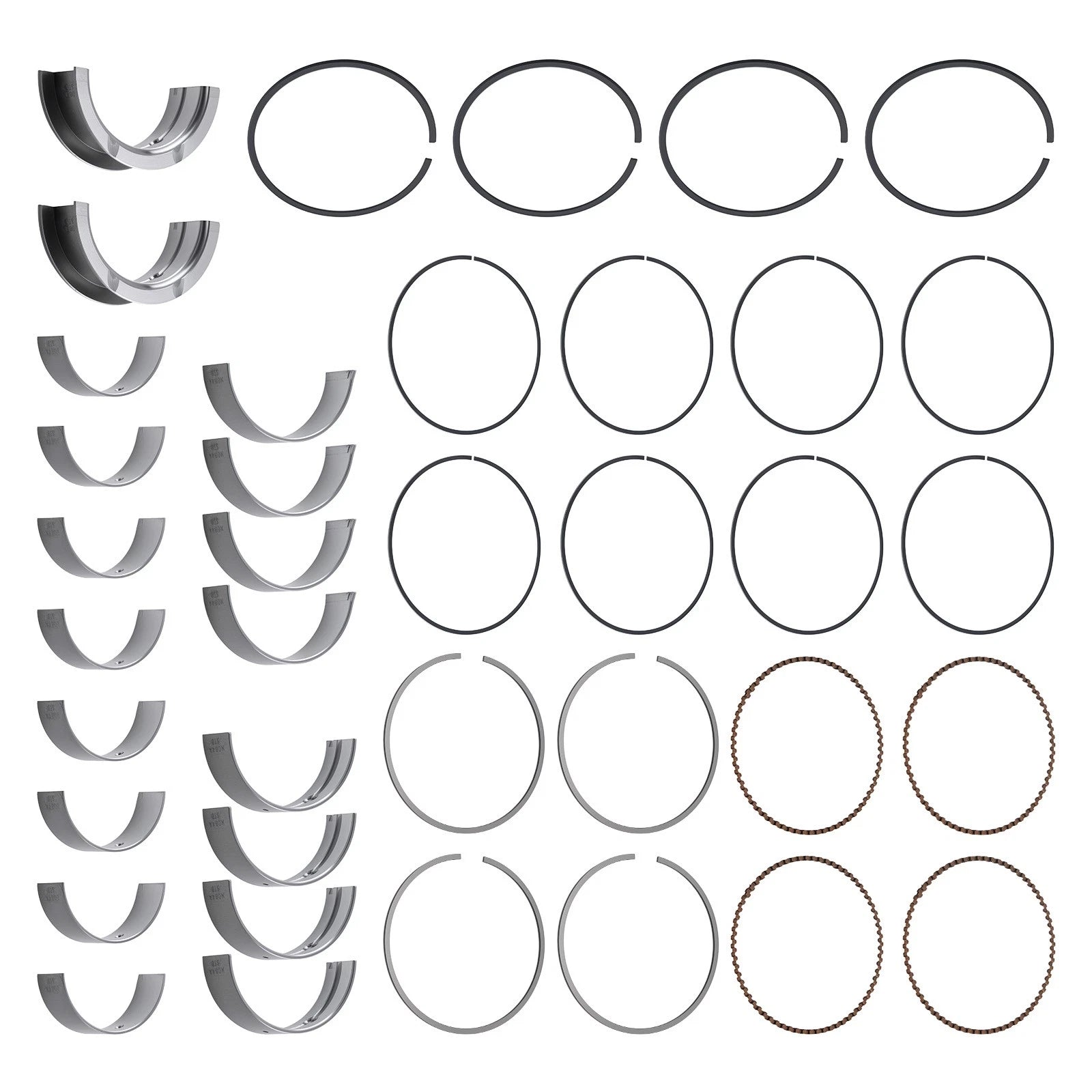 Complete Piston Set for Nissan Altima 2.4L (1993-1997)
