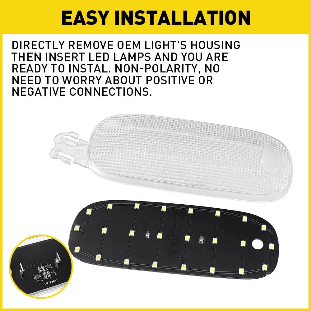 LED Dome Light Panel for Jeep Commander (2006–2010), Liberty (2005–2007) EPY