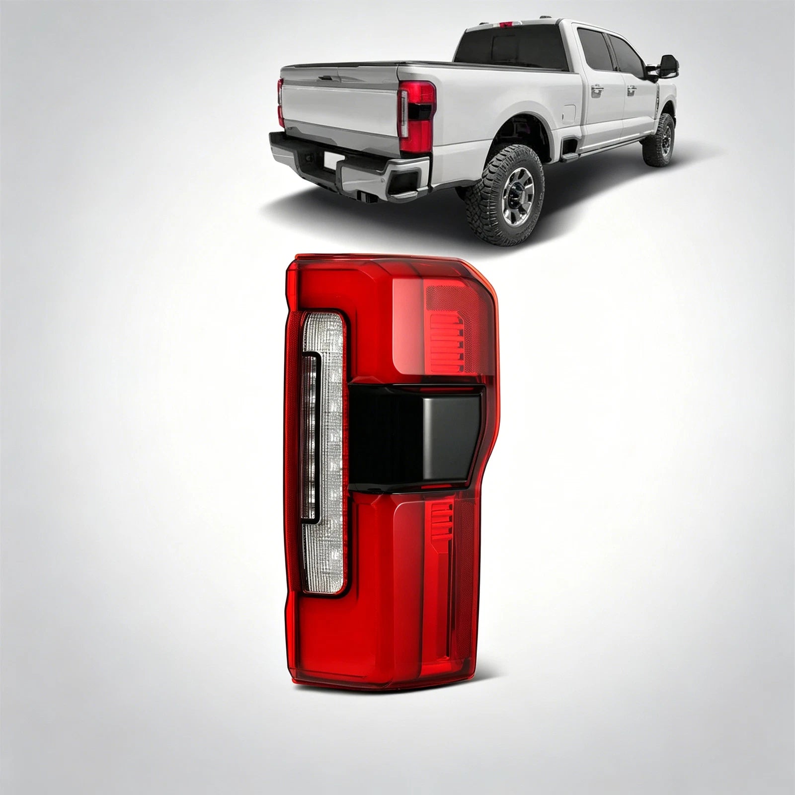 LED Tail Light with BLIS for Ford F-250 F-350 Super Duty (2023–2026)