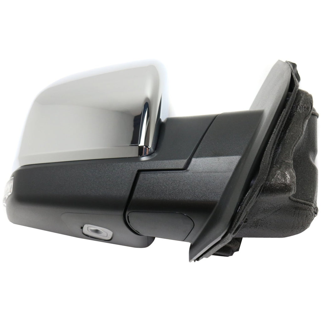 Power Mirror Set for Ford F-150 (2015–2018) Power Fold, Memory, Chrome