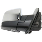 Power Mirror Set for Ford F-150 (2015–2018) Power Fold, Memory, Chrome