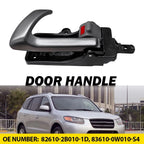 Interior Door Handle for Hyundai Santa Fe (2007–2012) - Silver