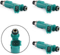4 Pcs Fuel Injectors for Toyota Corolla, Camry, RAV4, Highlander (2003-2008)