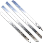 Luxury FX Chrome Window Sill Trim 4pc for 2007–2014 Chevy Suburban