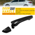 Outside Door Handle for Hyundai Elantra (2017–2020) - Black, RH Front