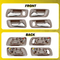 Outer Door Handle Set of 2 for Honda Accord (1998–2002) Beige