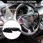 Dashboard Cover Mat for Honda N-BOX JF3/JF4 (2017–2020) Black
