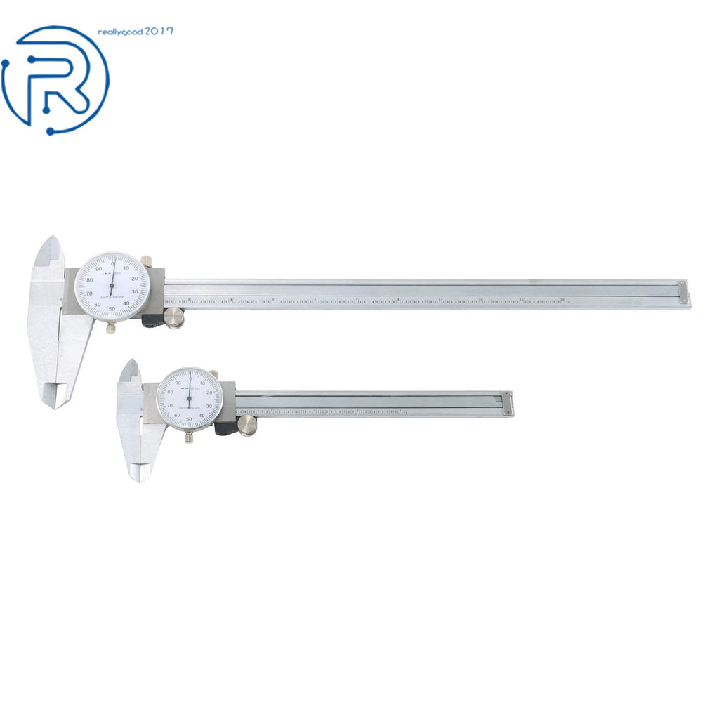 6" & 12" Precision Caliper Stainless Steel Anti-Shock (0.001" Graduation)