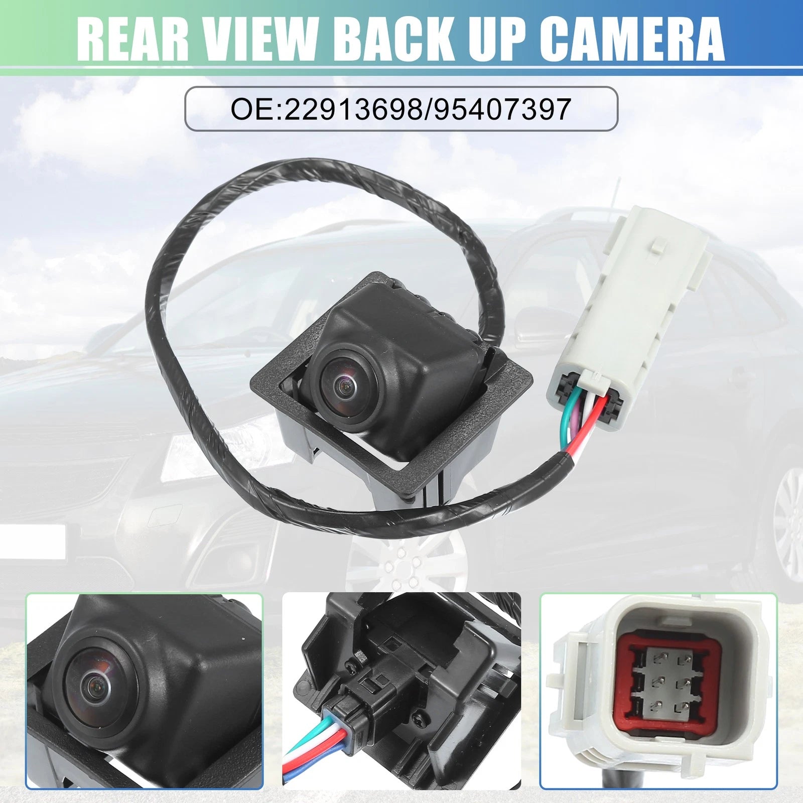 Rear View Backup Camera No. 22913698/95407397 for GMC Terrain (2010–2017)